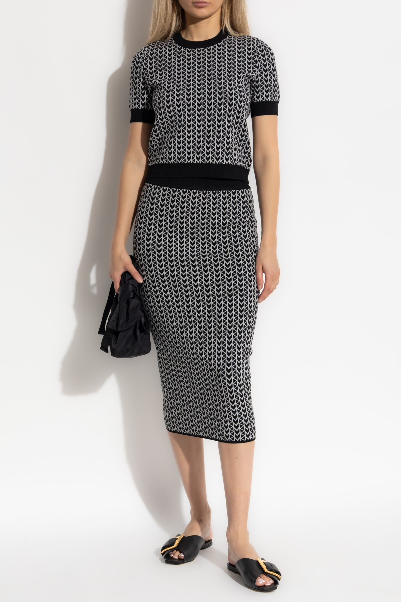 Black Monogram skirt Michael Michael Kors - Vitkac AS